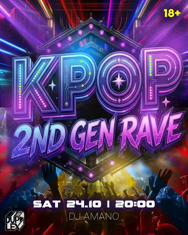פוסטר של KPOP 2ND GEN RAVE