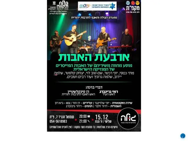 פוסטר של להקת ארבעת האבות