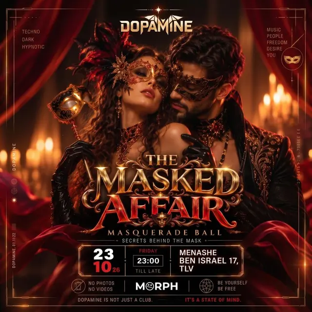 פוסטר של dopamine - Masquerade Affair 23.10