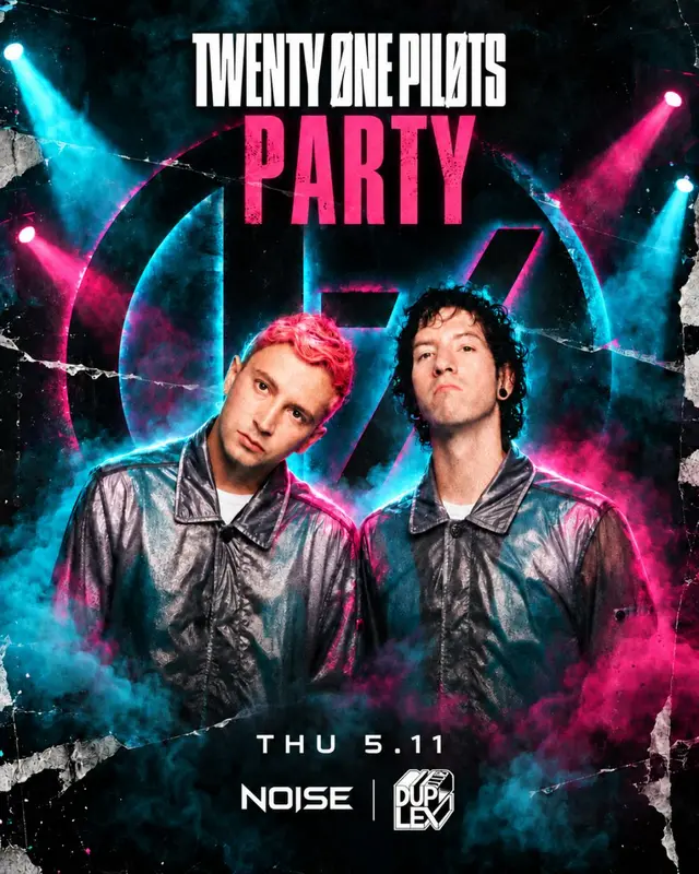 פוסטר של TWENTY ONE PILOTS PARTY