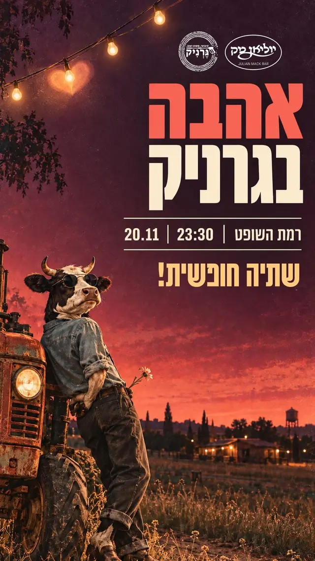 פוסטר של אהבה בגרניק