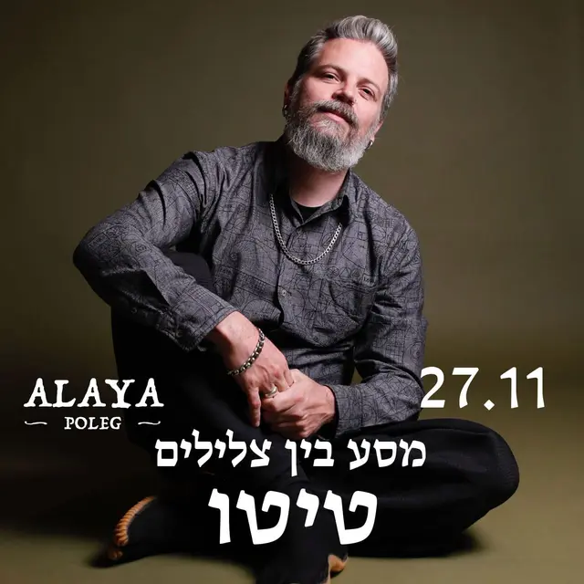פוסטר של מסע צלילים עם תום אידן
