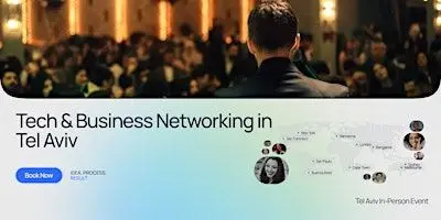 פוסטר של Tech & Business Networking Tel Aviv