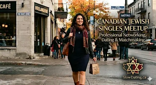 פוסטר של Jewish Israeli & Jewish Canadian SlowDating 24-49