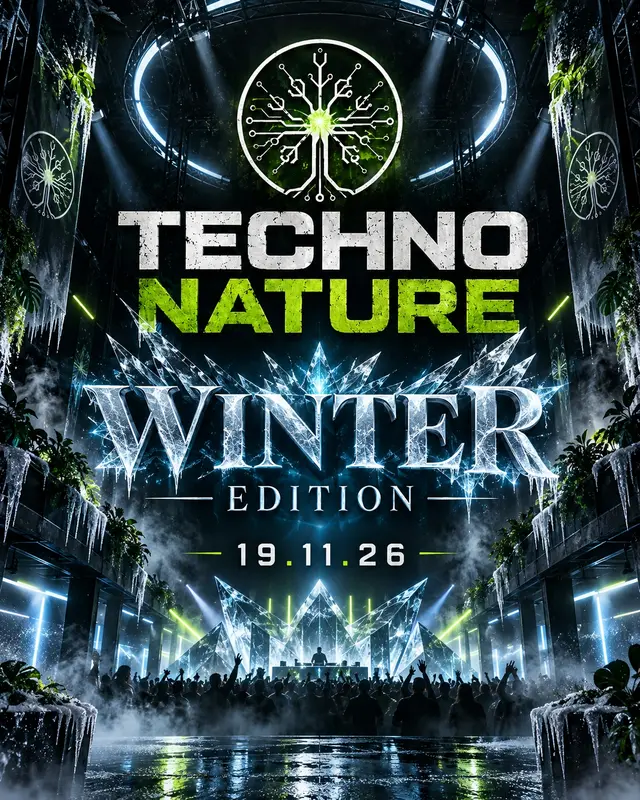 פוסטר של TECHNO NATURE WINTER EDITION
