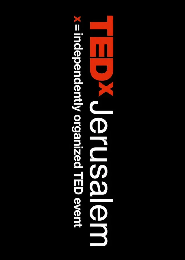 פוסטר של TedX Jerusalem