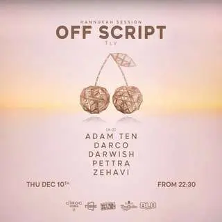 פוסטר של WTGL PRESENTS: Off Script HANNUKAH
