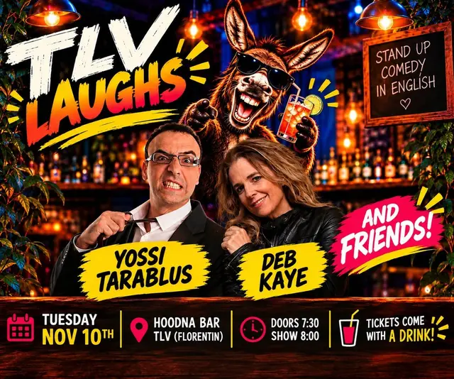 פוסטר של TLV Laughs