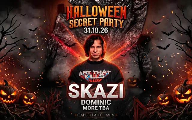 פוסטר של Halloween Secret Party || Skazi || Cappella 31.10.26