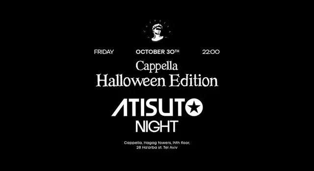 פוסטר של CAPPELLA HALLOWEEN EDITION / ATISUTO NIGHT