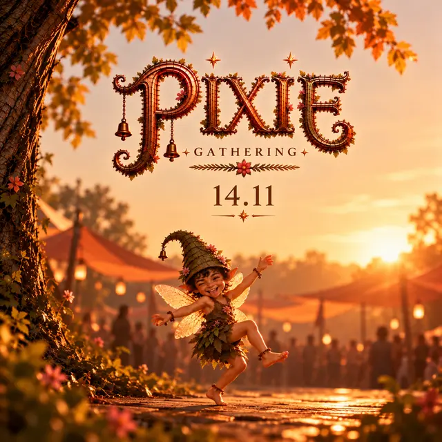 פוסטר של PIXIE GATHERING