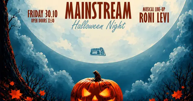 פוסטר של JIMMY WHO | FRIDAY Halloween Night | 30.10