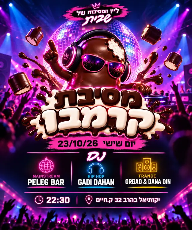 פוסטר של מסיבת קרמבו
