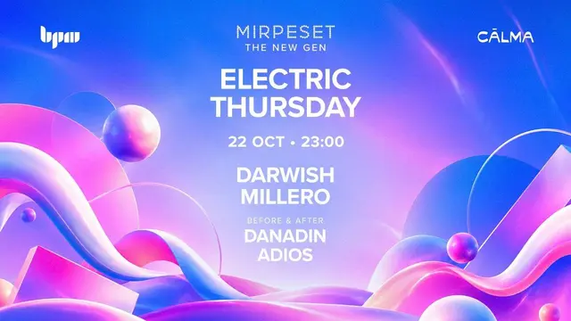 פוסטר של Electric Thursday - Mirpeset New Gen