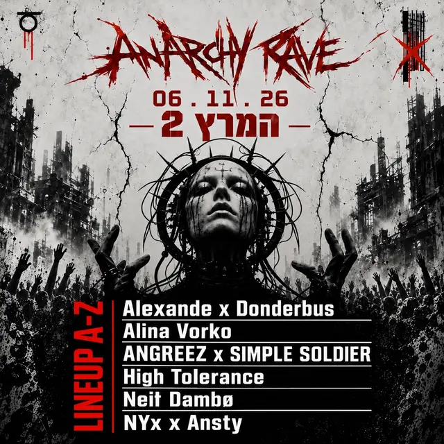 פוסטר של Anarchy Rave vol.7
