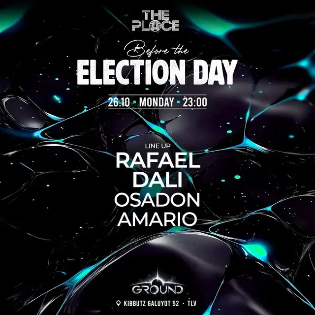 פוסטר של DALI & RAFAEL - election day